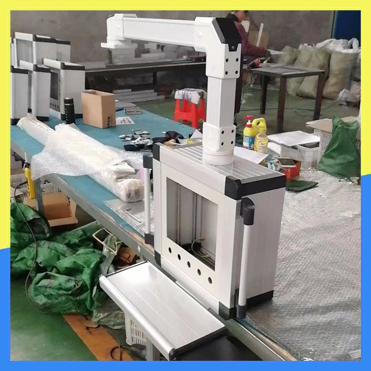 自动化设备的智慧臂膀 铝合金悬臂控制箱与触摸屏操作箱的专业解析